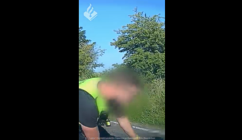 Persecución policial en Países Bajos tras ignorar conductor la orden de detenerse