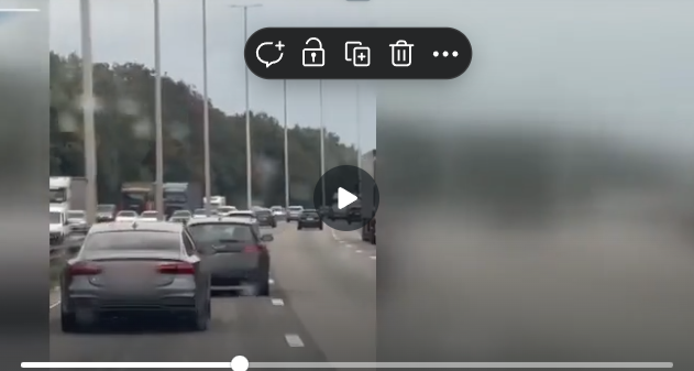 Dos conductores de Audi protagonizan peligrosas maniobras y causan indignación en las redes sociales